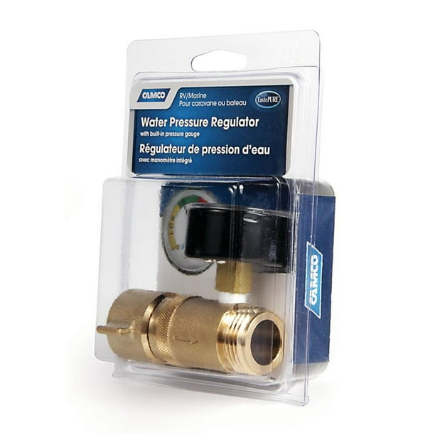 Helps Prevent Damage To Camco 40058 Adjustable Brass Water Pressure Regulator